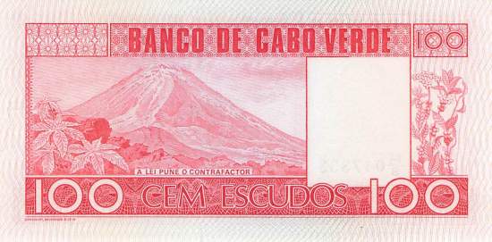 Kap Verden p54 100 Escudos 1977